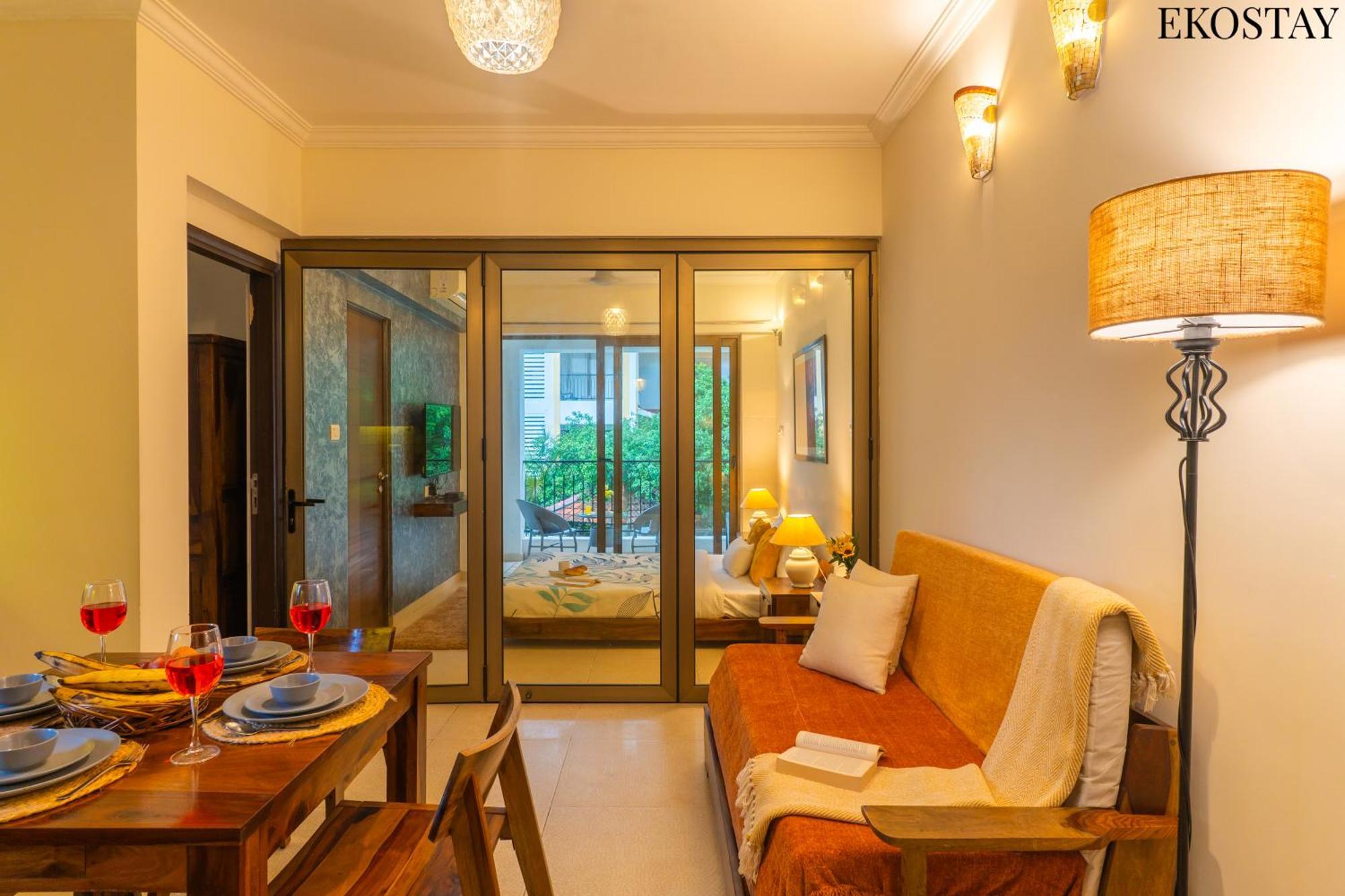 Ekostay - Belvedere Apartment Кандолім Екстер'єр фото
